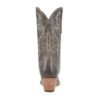 Dan Post Womens Babs Stacked Heel Cowboy Boots