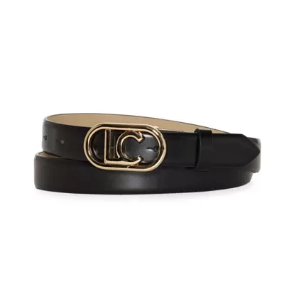 Liz Claiborne Oval Logo Womens Belt