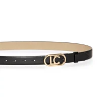 Liz Claiborne Oval Logo Womens Belt