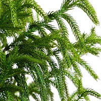 Nearly Natural Artificial Norfolk Pine 5 Foot Potted Pine Christmas Tree