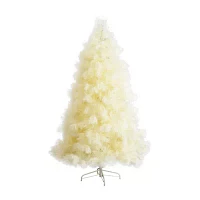 Nearly Natural 6ft Artificial Off-White Pampas Grass 6 Foot Christmas Tree