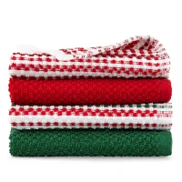 North Pole Trading Co. Holiday 4-pc. Dish Cloth