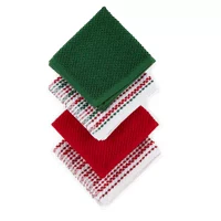 North Pole Trading Co. Holiday 4-pc. Dish Cloth