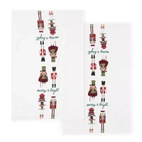 North Pole Trading Co. Nutcracker 4-pc. Kitchen Towel