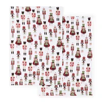 North Pole Trading Co. Nutcracker 4-pc. Kitchen Towel