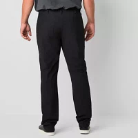 Stylus Mens Big and Tall Athletic Fit Flat Front Pant