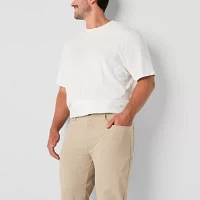 Stylus Mens Big and Tall Athletic Fit Flat Front Pant