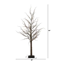 Nearly Natural 5ft Pre-Lit Artificial Twig With 360 Warm White Led Lights 5 Foot Pre-Lit Christmas Tree