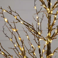 Nearly Natural 5ft Pre-Lit Artificial Twig With 360 Warm White Led Lights 5 Foot Pre-Lit Christmas Tree