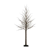 Nearly Natural 6ft Pre-Lit Artificial Twig With 480 Warm White Led Lights 6 Foot Pre-Lit Christmas Tree