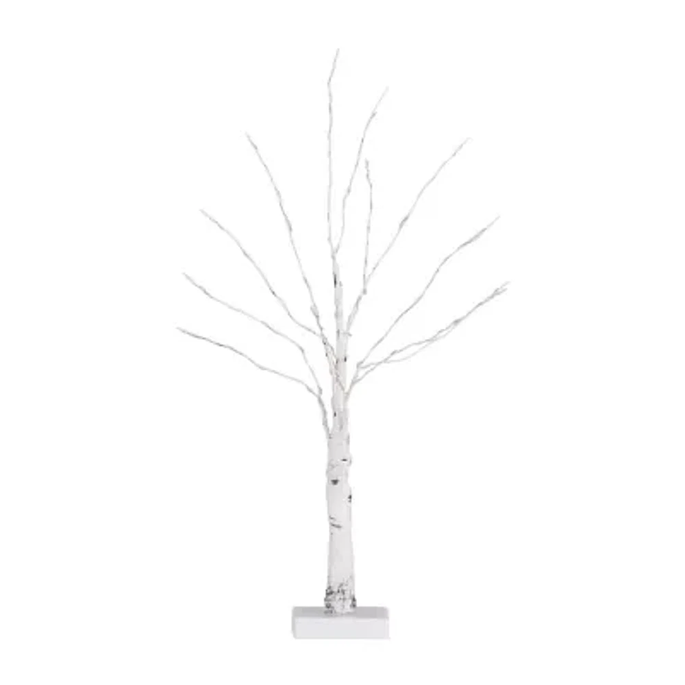 Nearly Natural 2ft Pre-Lit With 60 Warm White Led Lights Christmas Tree