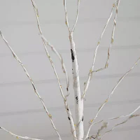 Nearly Natural 2ft Pre-Lit With 60 Warm White Led Lights Christmas Tree