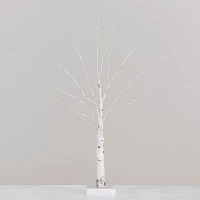 Nearly Natural 2ft Pre-Lit With 60 Warm White Led Lights Christmas Tree