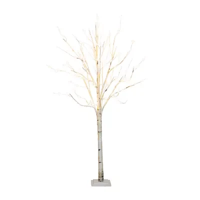 Nearly Natural 6ft Pre-Lit Artificial With 300 Warm White Led Lights Christmas Tree