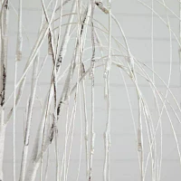 Nearly Natural Pre-Lit Artificial Weeping Willow  With 160 Warm White Led Lights 6 Foot Pre-Lit Willow Christmas Tree