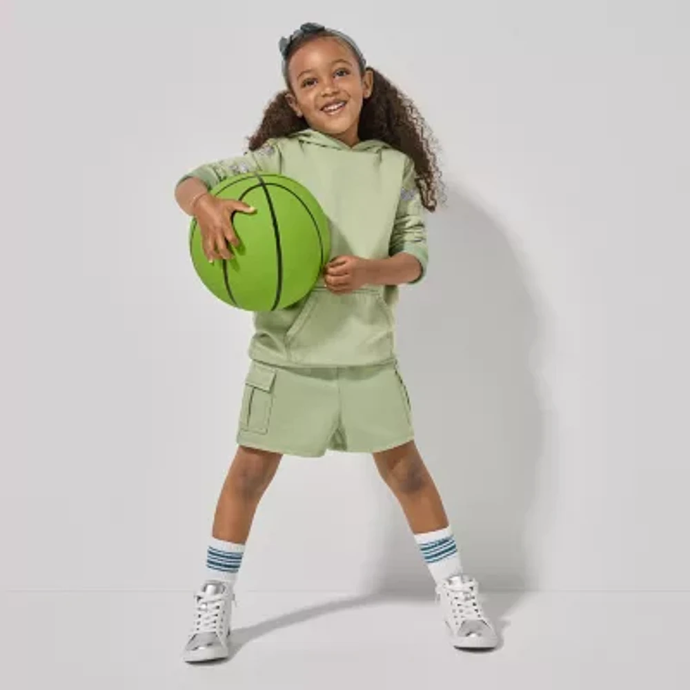 Thereabouts Little & Big Girls Cargo Short