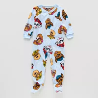 Toddler Boys Microfleece Paw Patrol Long Sleeve One Piece Pajama