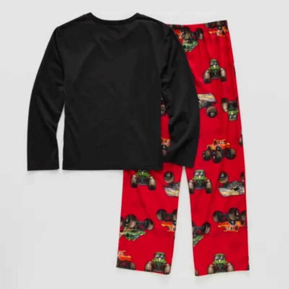 Little & Big Boys 2-pc. Monster Jam Pajama Set