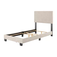 Modern Upholstered Rectangle Bed