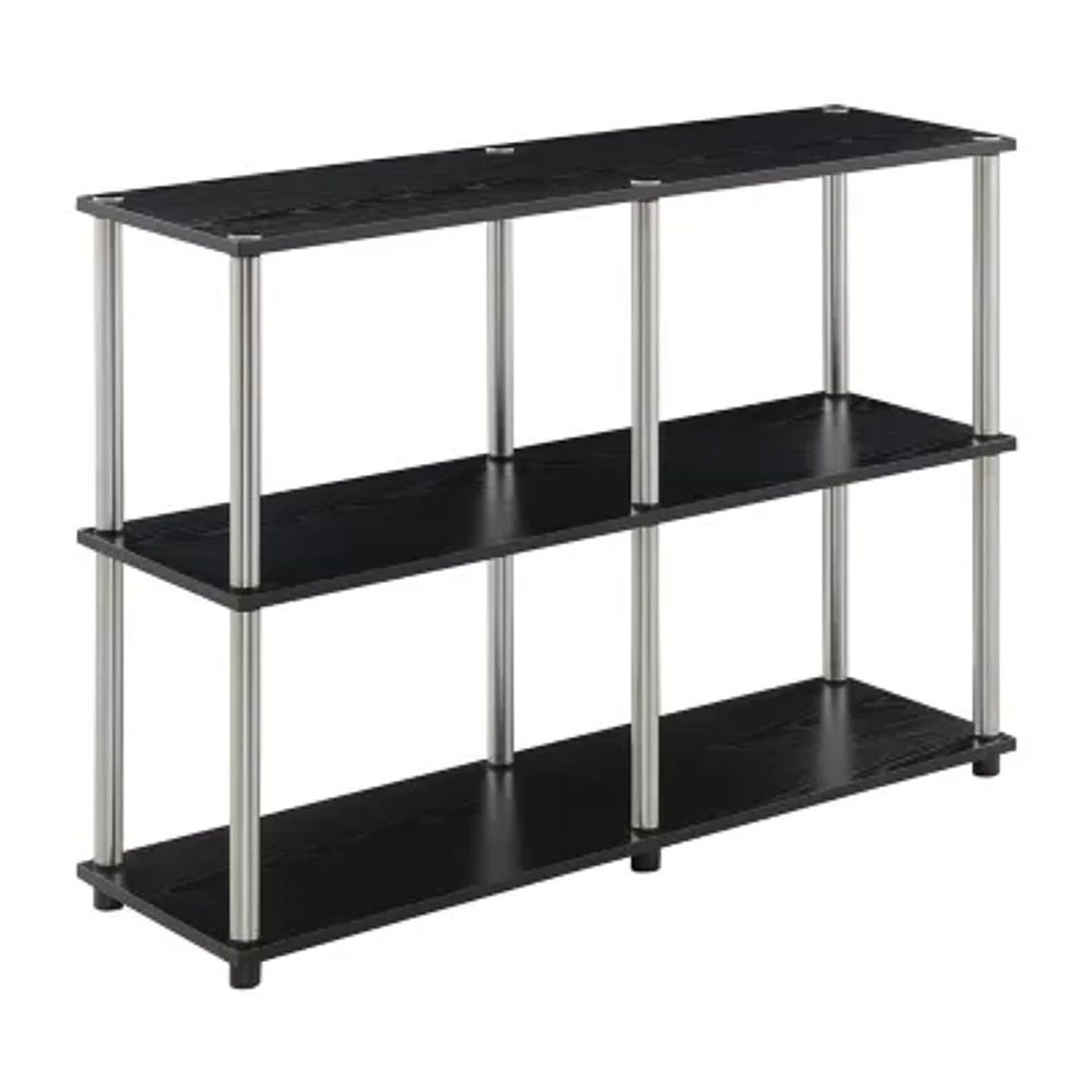 Designs2Go No Tools Console Table with Shelves