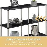 Designs2Go No Tools Console Table with Shelves