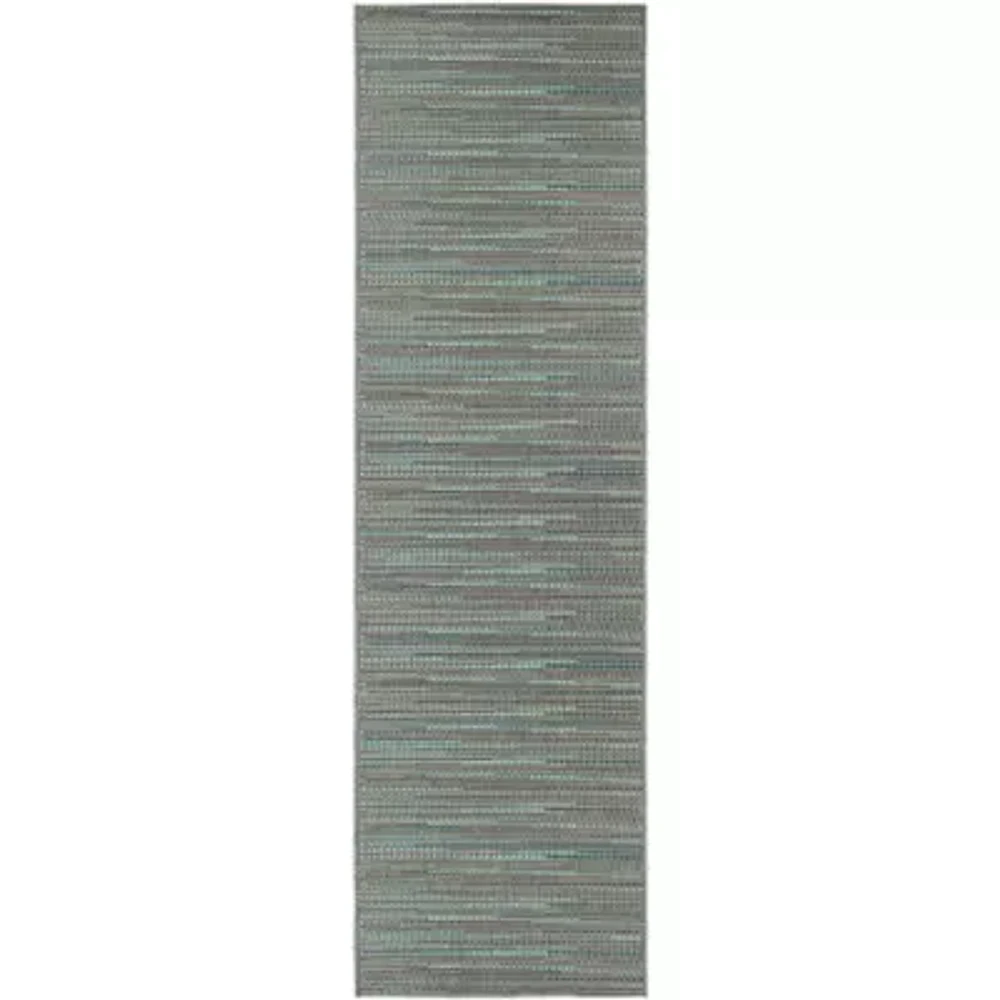 Couristan® Larvotto Indoor/Outdoor Rectangular Runner Rug