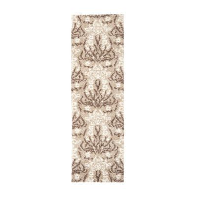 Safavieh Shag Collection Tristen Floral Runner Rug