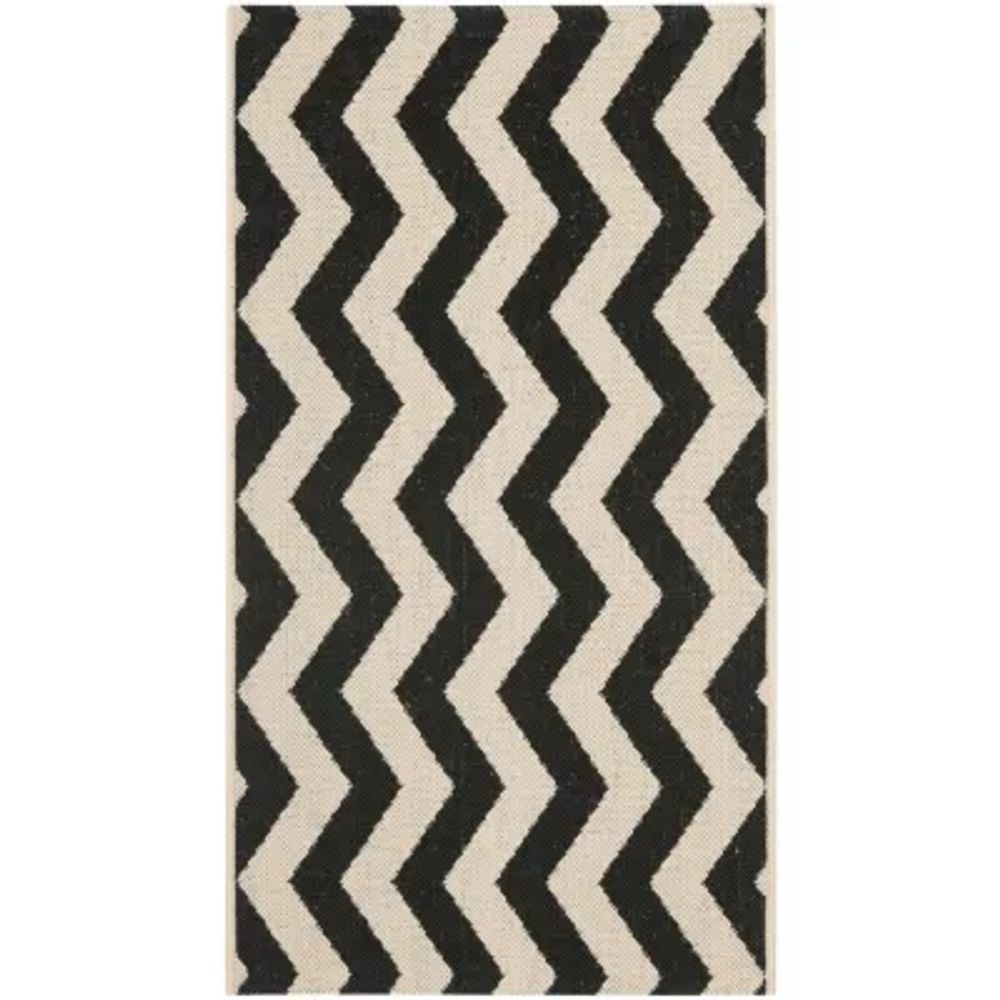 Safavieh Courtyard Collection Kalisha Geometric Indoor/Outdoor Area Rug