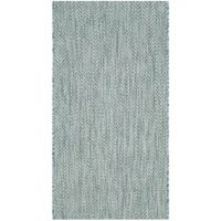 Safavieh Courtyard Collection Katelyn Geometric Indoor/Outdoor Area Rug