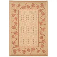 Safavieh Courtyard Collection Moema Floral Indoor/Outdoor Area Rug