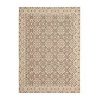 Safavieh Courtyard Collection Spots Oriental Indoor/Outdoor Area Rug