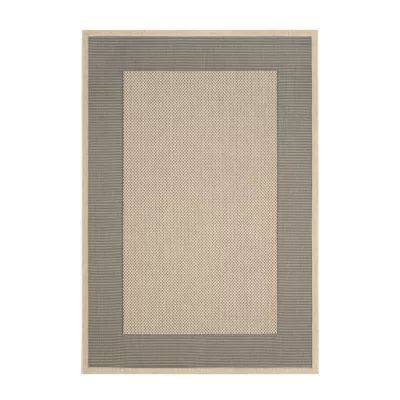 Safavieh Courtyard Collection Trina Bordered Indoor/Outdoor Area Rug