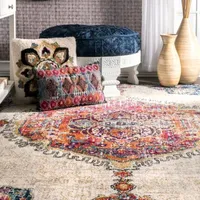 nuLoom Vintage Medallion Maranda Rug