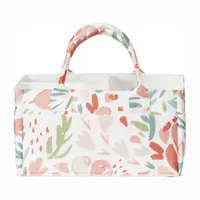 Trend Lab Painterly Floral Felt Diaper Caddy