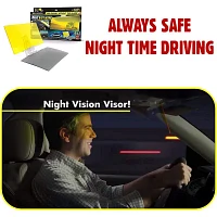 Bell + Howell Tacvisor for Day and Night, Anti-Glare Car Visor, UV-Filtering/Protection - Set of 2