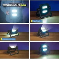 Bell + Howell Worklight 360 Waterproof Portable Heavy-Duty Dual Lighting