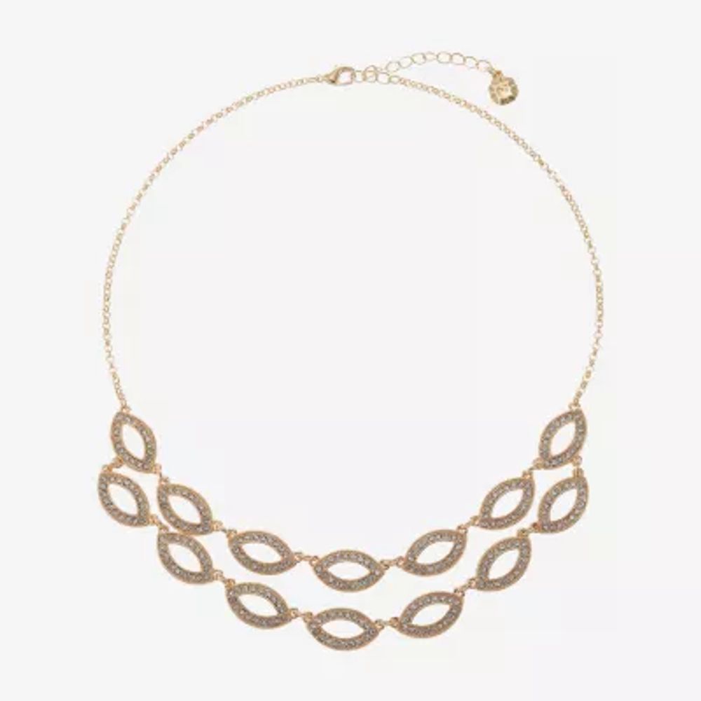 Monet Jewelry Layered 10 Inch Cable Collar Necklace