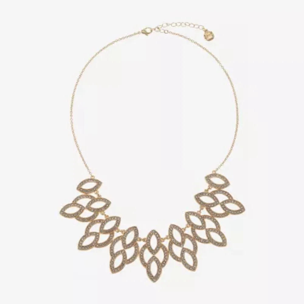 Monet Jewelry Gold Tone 18 Inch Cable Statement Necklace