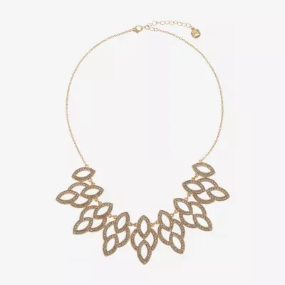Monet Jewelry Gold Tone 18 Inch Cable Statement Necklace