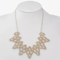 Monet Jewelry Gold Tone 18 Inch Cable Statement Necklace