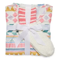 Thereabouts Girls Crew Neck Long Sleeve 2-pc. Pajama Sets