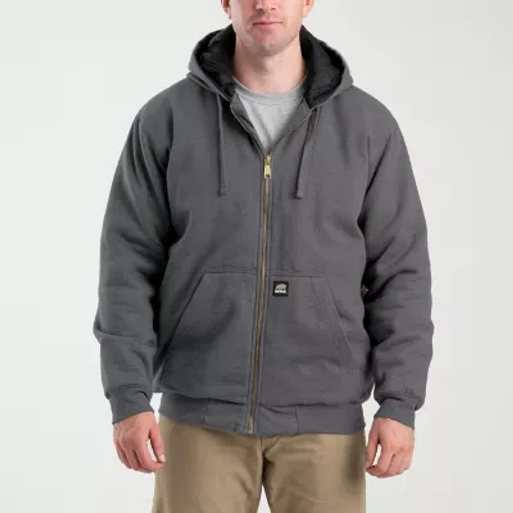 Berne Highland Insulated Big and Tall Mens Hooded Long Sleeve Sweatshirt