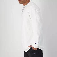 Champion Mens Crew Neck Long Sleeve T-Shirt Big and Tall