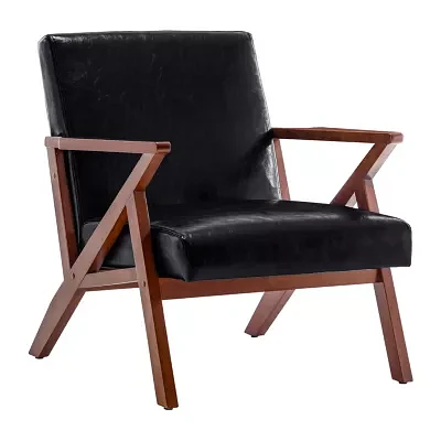 Take-A-Seat Cliff Mid-Century Modern Accent Lounge Armchair