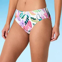 Mynah Womens Tropical High Waist Bikini Swimsuit Bottom