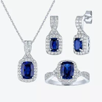 Gemstone Sterling Silver 3-pc. Jewelry Set