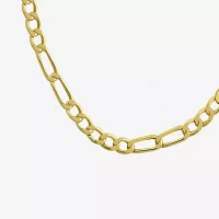 10K Yellow Gold 2.9mm 18" Hollow Figaro Chain