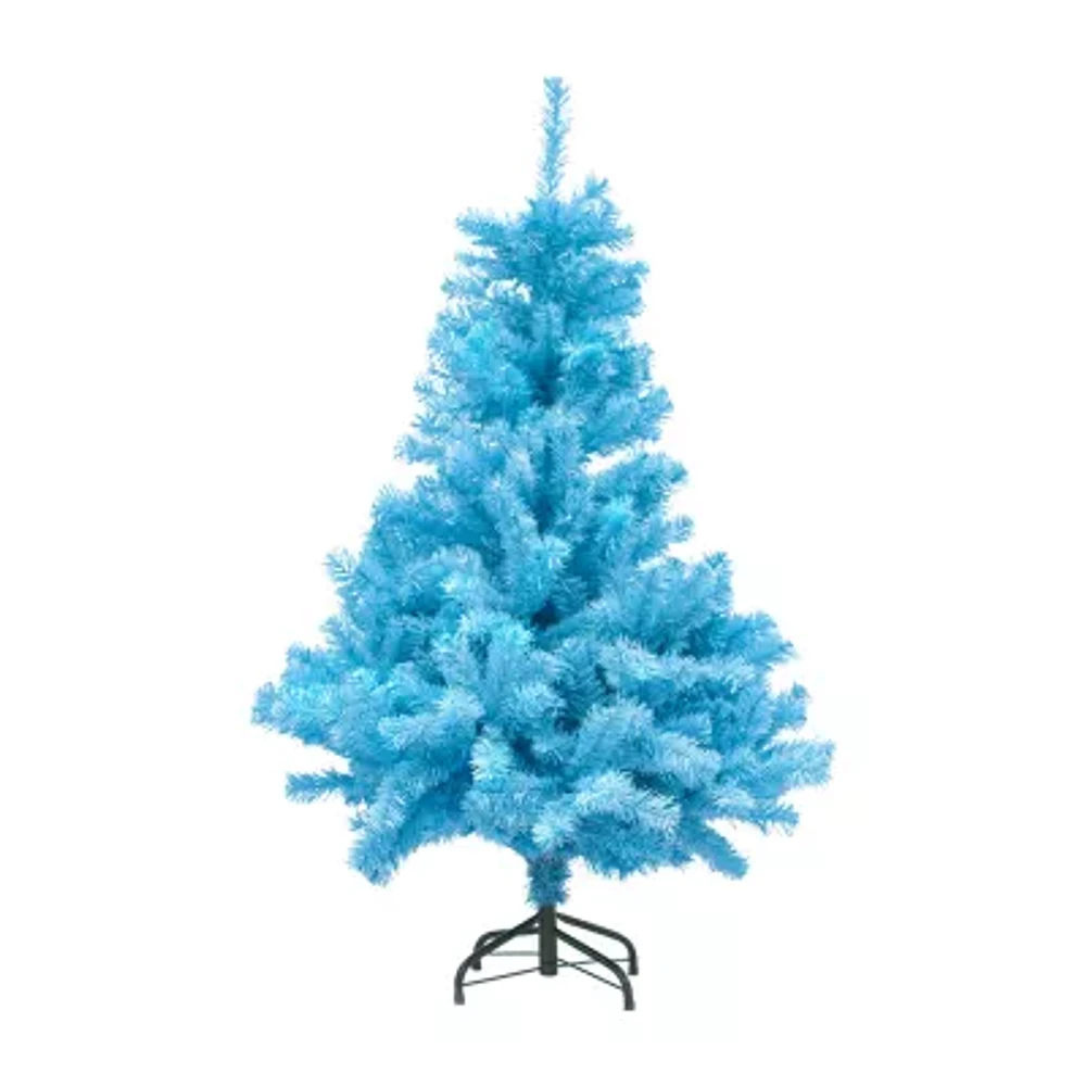 Northlight Cerulean Blue Pine Unlit 6 Foot Pine Christmas Tree