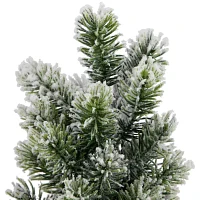 Northlight Mini Flocked Pine 1 1/2 Feet Pine Christmas Tree