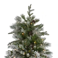 Northlight Led Angel Pine 6 1/2 Foot Pre-Lit Pine Christmas Tree